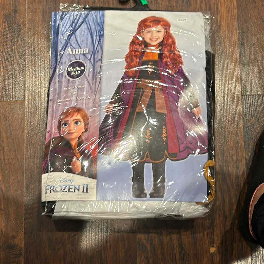 NWT! Disney Frozen II Anna Costume Purple